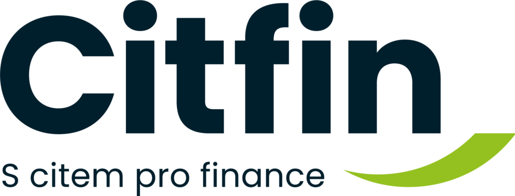 Citfin logo se sloganem